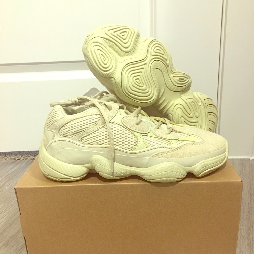 Yeezy 500 Super Moon Yellow Mud Rat sz 10 adidas